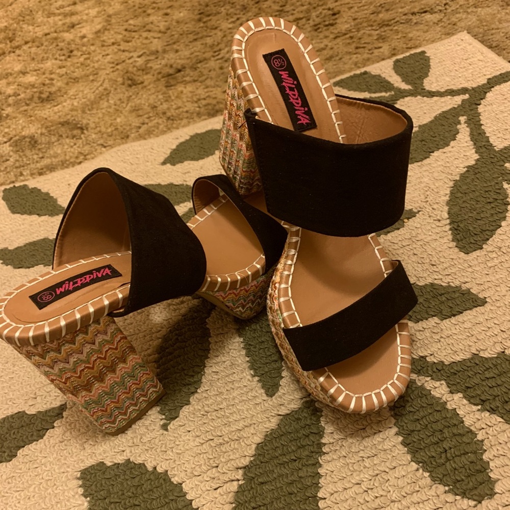 Block Heel Sandal